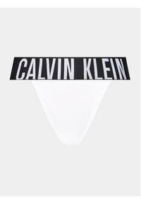 Calvin Klein Underwear Stringi 000QF7638E Biały. Kolor: biały. Materiał: syntetyk