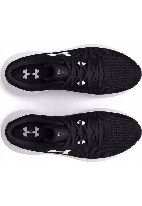 Buty do biegania damskie Under Armour Surge 3. Zapięcie: sznurówki. Kolor: wielokolorowy, biały. Materiał: tkanina, materiał. Szerokość cholewki: normalna. Sport: bieganie
