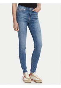 Tommy Jeans Jeansy Nora Mr DW0DW23084 Niebieski Skinny Fit. Kolor: niebieski #1