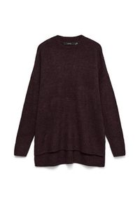 Vero Moda Sweter 10269229 Fioletowy Loose Fit. Kolor: fioletowy. Materiał: syntetyk #5