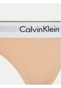 Calvin Klein Underwear Stringi 0000F3786E Pomarańczowy. Kolor: pomarańczowy. Materiał: bawełna