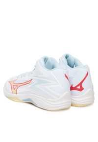 Mizuno Buty halowe Thunder Blade Z Mid V1GC2375 Biały. Kolor: biały. Materiał: skóra #5