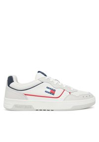 Sneakersy Tommy Jeans. Kolor: kremowy #1