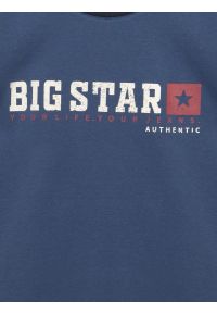 Big-Star - Koszulka męska z linii Authentic z logo BIG STAR ciemnoniebieska Summet 402. Kolor: niebieski. Materiał: bawełna, jeans. Styl: klasyczny, sportowy #2