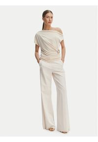 Rinascimento Bluzka CFC0128664003 Beżowy Regular Fit. Kolor: beżowy. Materiał: syntetyk #5