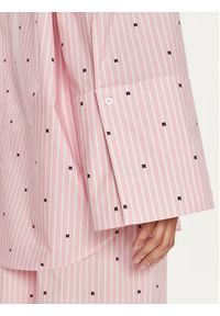 ROTATE Koszula 1124992976 Różowy Oversize. Kolor: różowy. Materiał: bawełna #2