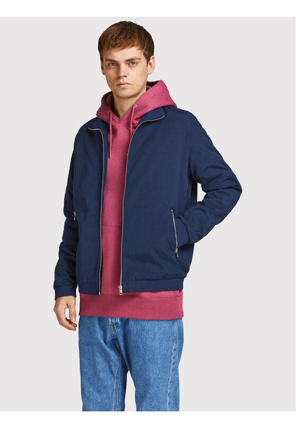 Jack & Jones Kurtka przejściowa Rush 12204277 Granatowy Regular Fit. Kolor: niebieski. Materiał: syntetyk