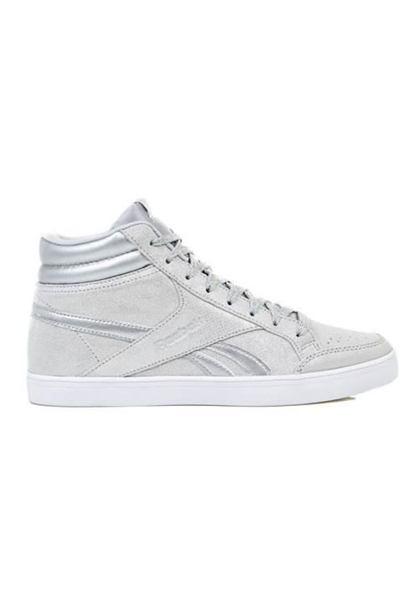 Buty do chodzenia damskie Reebok Royal Aspire 2. Wysokość cholewki: za kostkę. Zapięcie: sznurówki. Kolor: szary. Materiał: syntetyk, skóra, materiał. Szerokość cholewki: normalna. Model: Reebok Royal. Sport: turystyka piesza