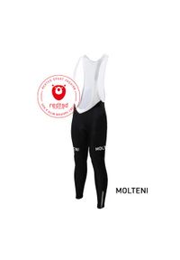 REDTED - Długie spodenki rowerowe Molteni (polar) - RedTed. Kolor: wielokolorowy. Materiał: poliester. Długość: długie