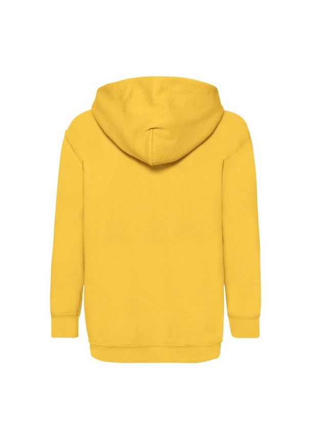 FRUIT OF THE LOOM - Bluza Z Kapturem Dla Dzieci. Typ kołnierza: kaptur. Kolor: żółty, pomarańczowy, wielokolorowy