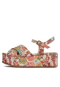 Ted Baker Klapki Ameelah 259912 Kolorowy. Materiał: materiał. Wzór: kolorowy #2