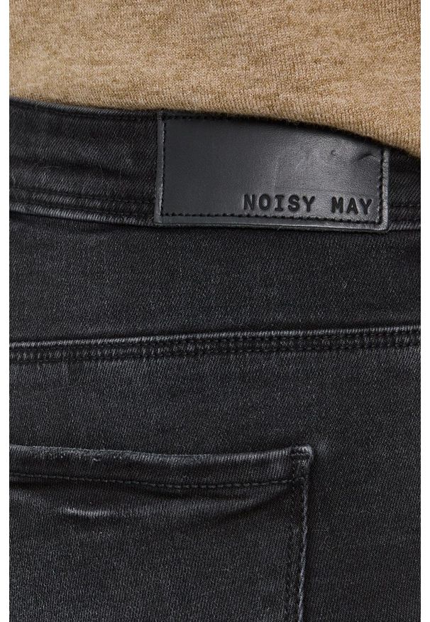 Noisy may - Noisy May Jeansy damskie medium waist. Kolor: szary