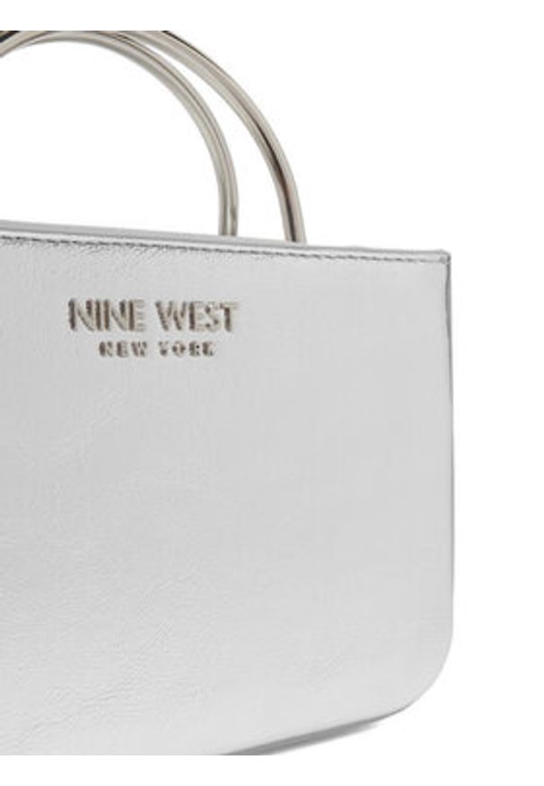 Nine West Torebka CEO-Astor Vibe-KY323-1 Srebrny. Kolor: srebrny