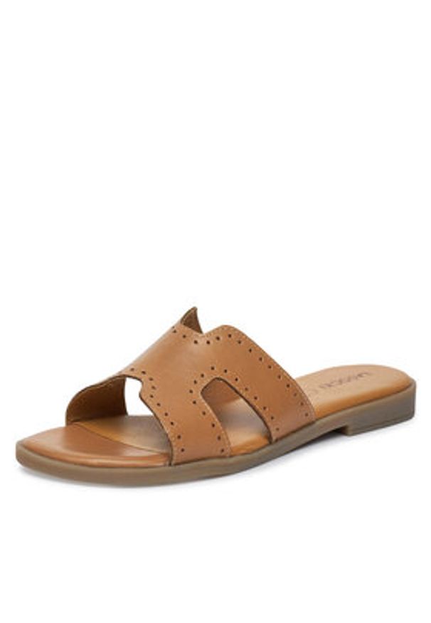 Lasocki Klapki WI16-FOXI-74 Brązowy. Kolor: brązowy. Materiał: skóra