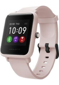 AMAZFIT - Smartwatch Amazfit Bip S Lite Różowy (ZEG-SMW-0070). Rodzaj zegarka: smartwatch. Kolor: różowy #1