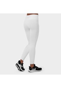 Kobieta Fitness Legginsy sportowe ze średnim stanem Run SIROKO Biały. Kolor: biały. Materiał: nylon. Sport: bieganie, fitness