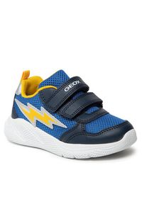 Geox Sneakersy B Sprintye B. A B254UA 01454 C4227 M Granatowy. Kolor: niebieski. Materiał: materiał