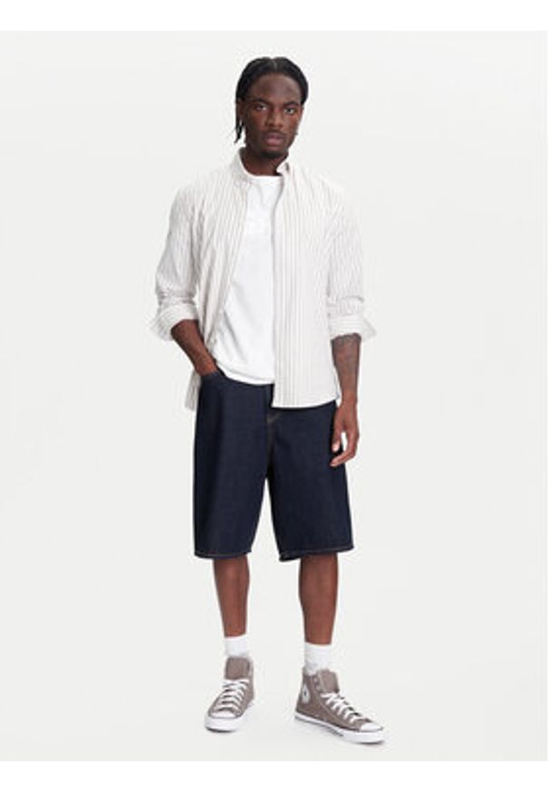 GAP - Gap Szorty jeansowe 774578-00 Granatowy Baggy Fit. Kolor: niebieski. Materiał: bawełna