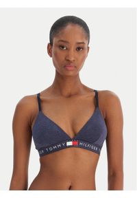 TOMMY HILFIGER - Tommy Hilfiger Biustonosz braletka UW0UW06040 Granatowy. Kolor: niebieski. Materiał: bawełna #1