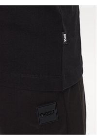 BOSS - Boss T-Shirt 50495735 Czarny Regular Fit. Kolor: czarny. Materiał: bawełna #5