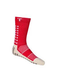 TRUSOX - Skarpety piłkarskie TRUsox Mid-Calf Thin. Kolor: czerwony. Sport: piłka nożna