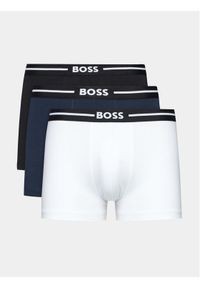 BOSS - Boss Komplet 3 par bokserek 50510687 Kolorowy. Materiał: bawełna. Wzór: kolorowy
