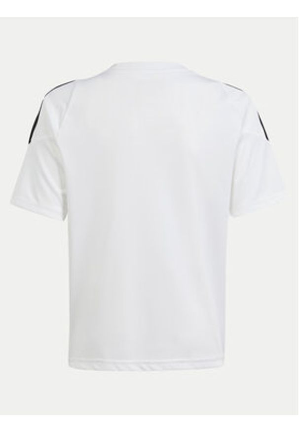 Adidas - adidas Koszulka techniczna Tiro 24 Jersey IS1033 Biały Slim Fit. Kolor: biały. Materiał: syntetyk