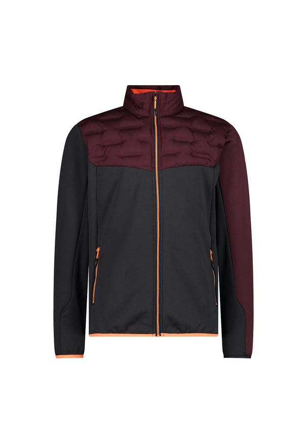 Kurtka puchowa CMP. Kolor: szary. Materiał: puch