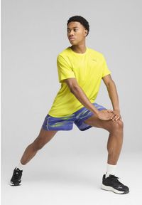 Puma - Męska koszulka do biegania VELOCITY PUMA Lemon Sherbert Yellow. Kolor: żółty
