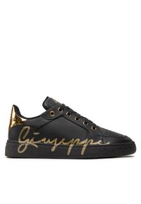 Giuseppe Zanotti Sneakersy RM40006 Czarny. Kolor: czarny. Materiał: skóra