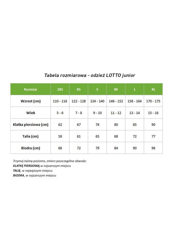 Spodenki piłkarskie dla dzieci LOTTO JR DELTA PL. Kolor: biały