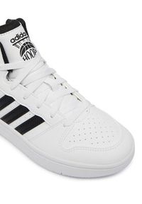 Adidas - adidas Sneakersy Hoops Mid Classic Shoes KI1077 Biały. Kolor: biały. Materiał: skóra #6