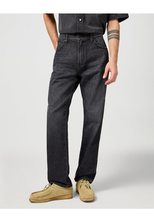 Wrangler - MESKIE SPODNIE WRANGLER FRONTIER COAL 112364832