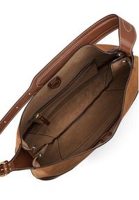 Polo Ralph Lauren Torebka 428938748001 Brązowy. Kolor: brązowy. Materiał: skórzane, zamszowe