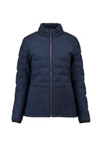 ZUMBA WEAR - Wodoodporna zimowa kurtka Kjelvik Sitaa dla kobiet - Navy 42. Kolor: niebieski. Sezon: zima. Sport: joga i pilates, taniec #1