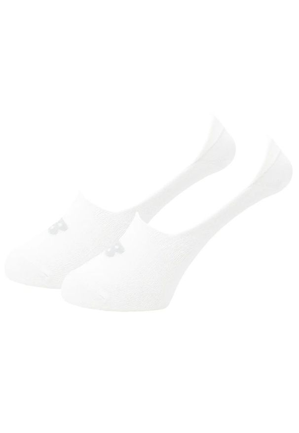 Skarpetki New Balance LAS95042WT - białe. Kolor: biały. Materiał: materiał