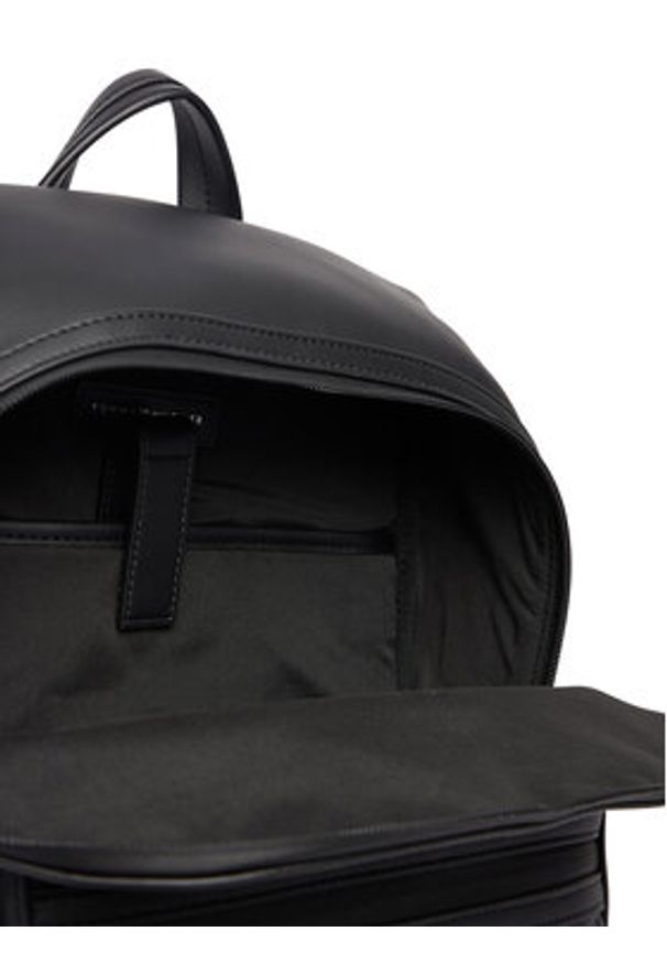 TOMMY HILFIGER - Tommy Hilfiger Plecak Th Modern Backpack AM0AM13982 Czarny. Kolor: czarny. Materiał: skóra