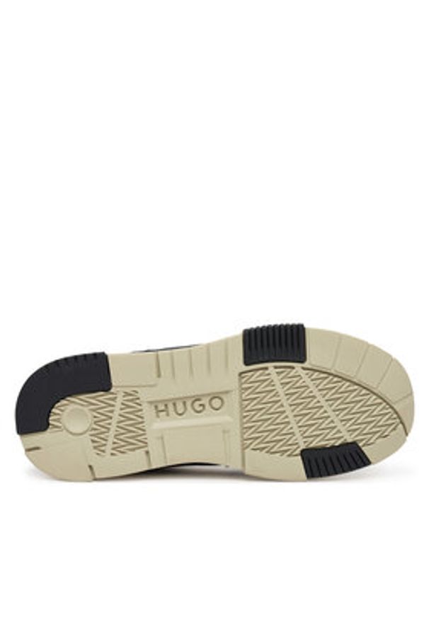 Hugo - HUGO Sneakersy Yarrow 50548544 Czarny. Kolor: czarny. Materiał: skóra