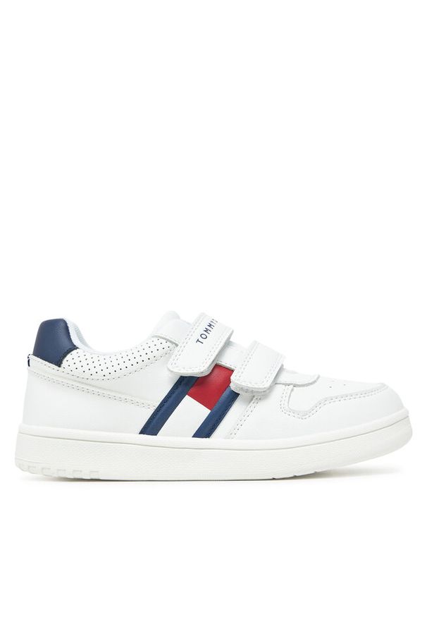 TOMMY HILFIGER - Sneakersy Tommy Hilfiger. Kolor: biały