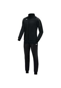 Dres Jako polyester Classico. Kolor: czarny. Materiał: dresówka #1