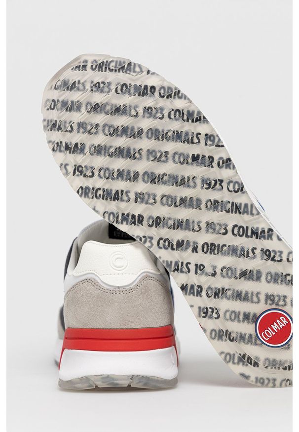 Colmar - Buty. Nosek buta: okrągły. Zapięcie: sznurówki. Kolor: biały. Obcas: na obcasie. Wysokość obcasa: niski