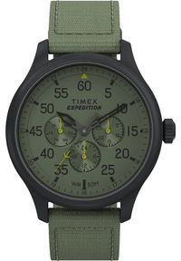 Zegarek Timex Zegarek męski Timex TW4B31000 zielony. Kolor: zielony #1