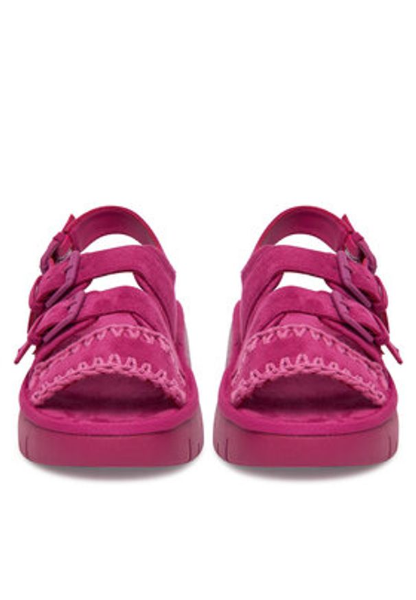 Roxy Sandały HY62277-2 Różowy. Kolor: różowy. Materiał: materiał