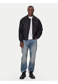 Calvin Klein Jeans Kurtka bomber LV04RC526G Czarny Regular Fit. Kolor: czarny. Materiał: syntetyk #4