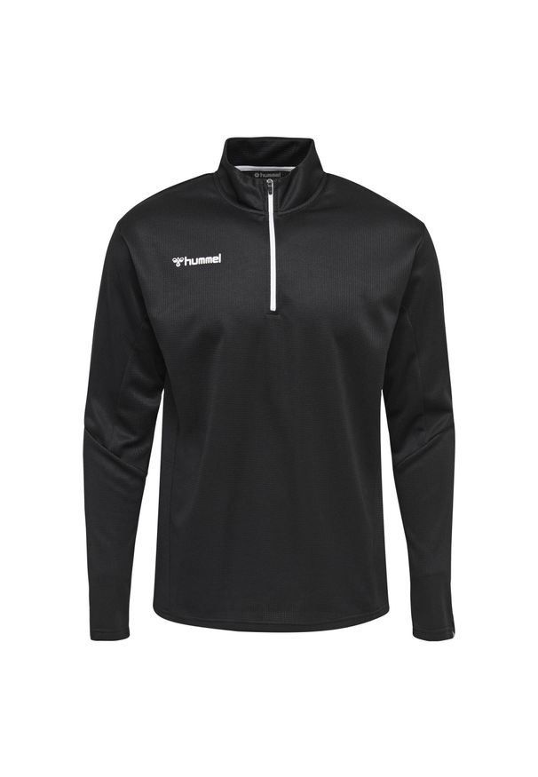 Bluza do piłki ręcznej dla dzieci Hummel demi-zip hml AUTHENTIC. Kolor: czarny, wielokolorowy, biały. Materiał: materiał. Sport: fitness, piłka ręczna