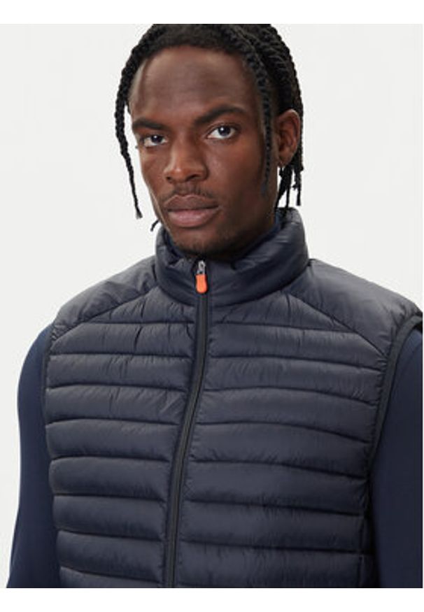 Save The Duck Kamizelka D82410M GIGA21 Granatowy Regular Fit. Kolor: niebieski. Materiał: syntetyk