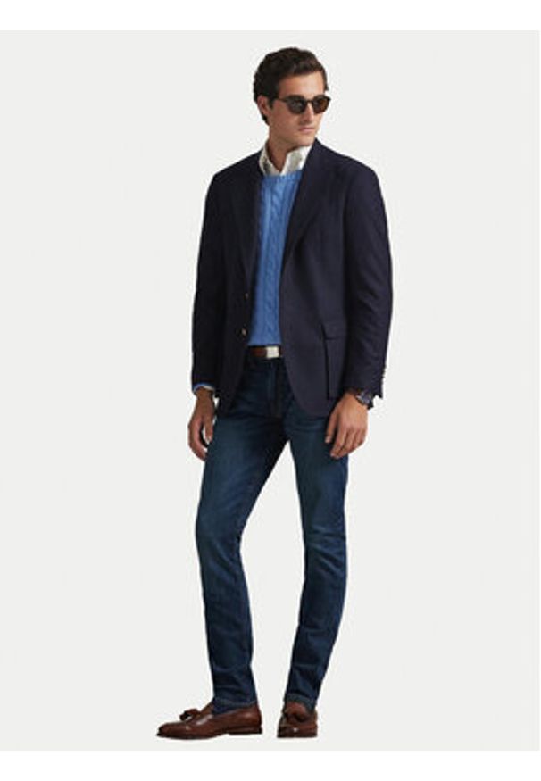 Polo Ralph Lauren Jeansy 710982150001 Niebieski Slim Fit. Kolor: niebieski
