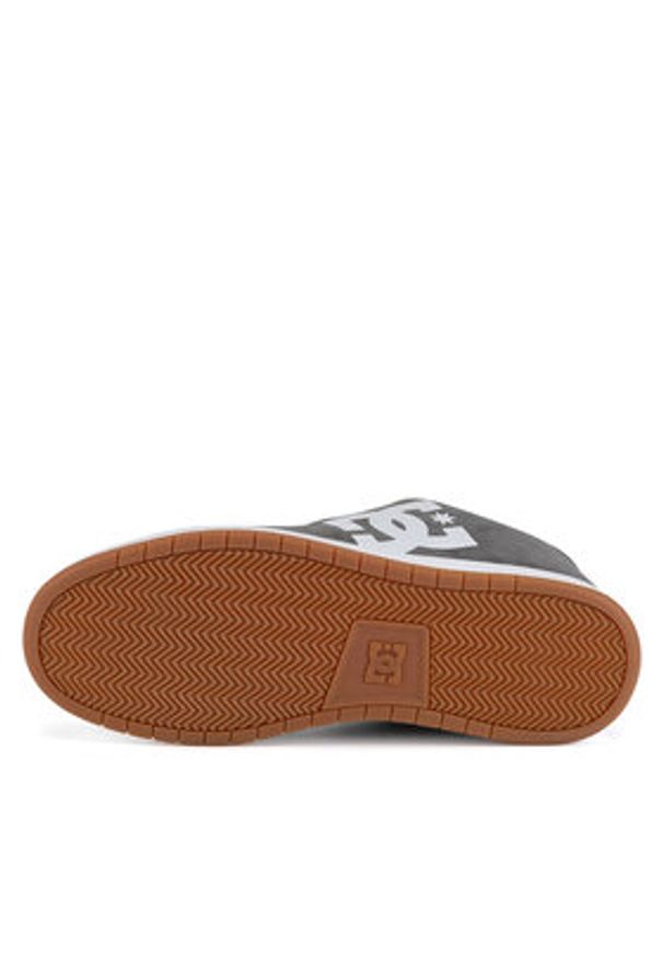 DC Shoes Sneakersy GAVELER DC01704020 Szary. Kolor: szary. Materiał: skóra, zamsz