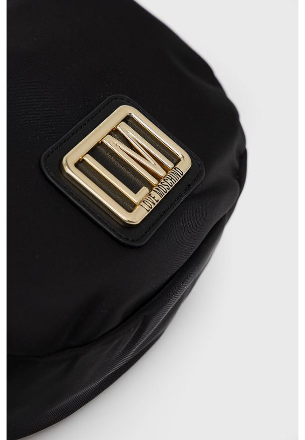 Love Moschino torebka kolor czarny. Kolor: czarny. Rodzaj torebki: na ramię