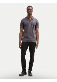 Tom Tailor Denim Polo 1045587 Szary Regular Fit. Typ kołnierza: polo. Kolor: szary. Materiał: bawełna
